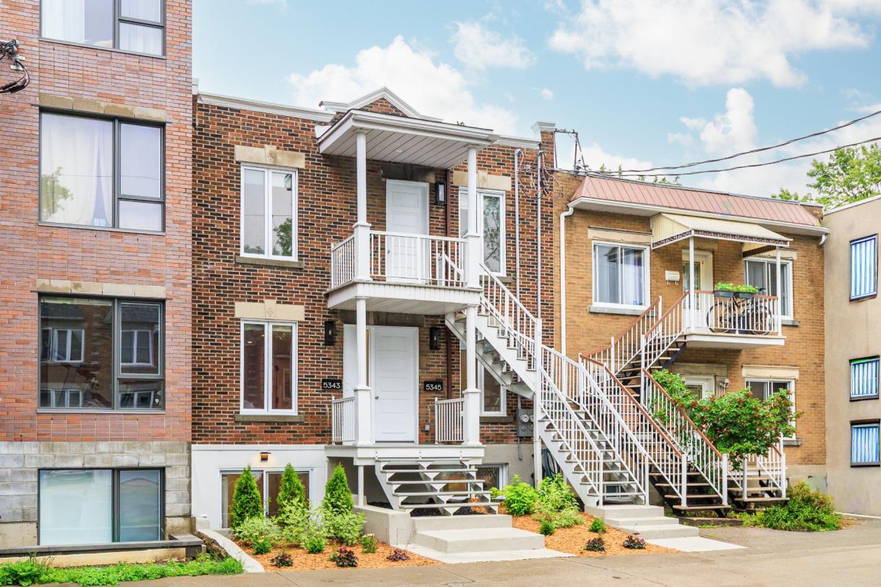 5343 - 5347, Avenue Jeanne-d'Arc — Rosemont/La Petite-Patrie, Montréal